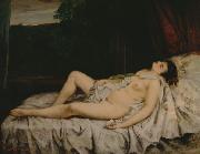 Gustave Courbet Sleeping Nude china oil painting artist